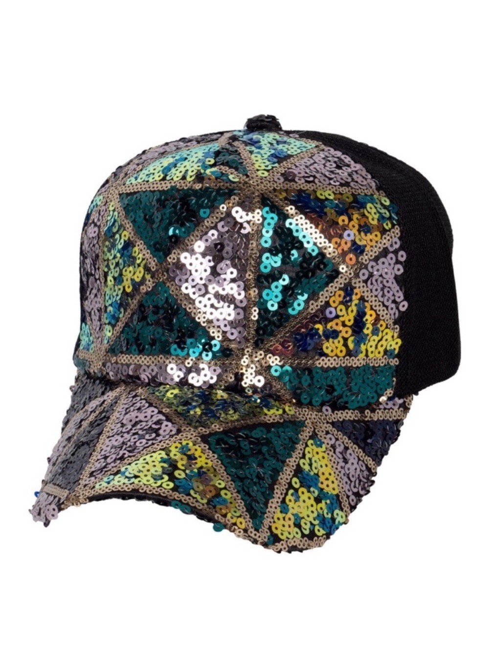 Women's Sequined Baseball Cap